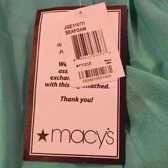 NWT Crystal Doll Juniors Embellished Fit & Flare Party Dress, Seafoam, Sz 11 $69 - Picture 9 of 10